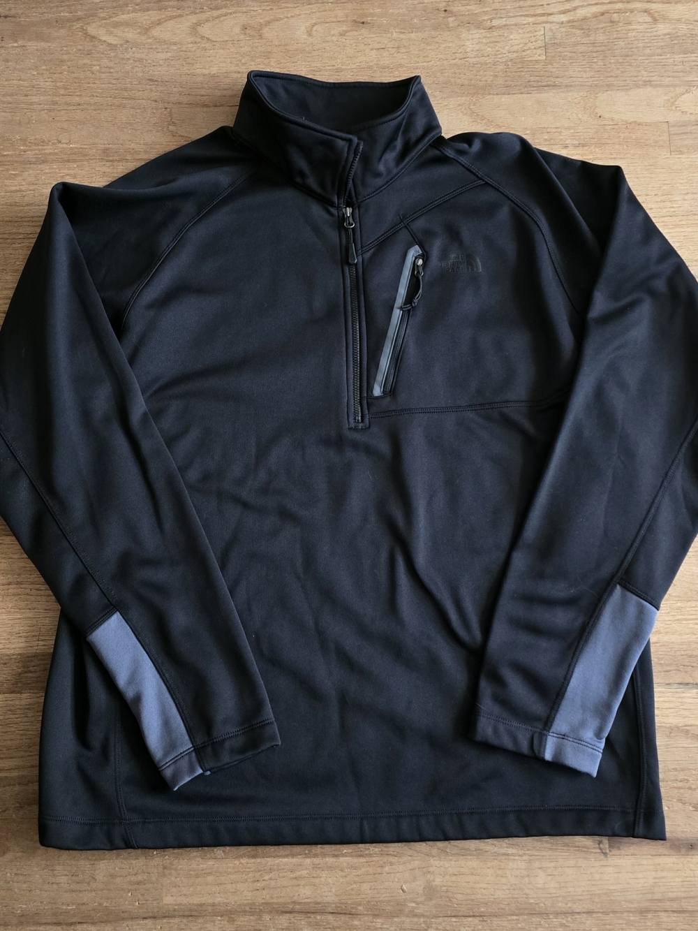 The North Face Canyonlands Men's XL Black Half Zip Pullover Fleece Jacket